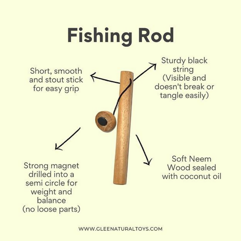 Fish n Sort | Handmade Fishing & Sorting Toy
