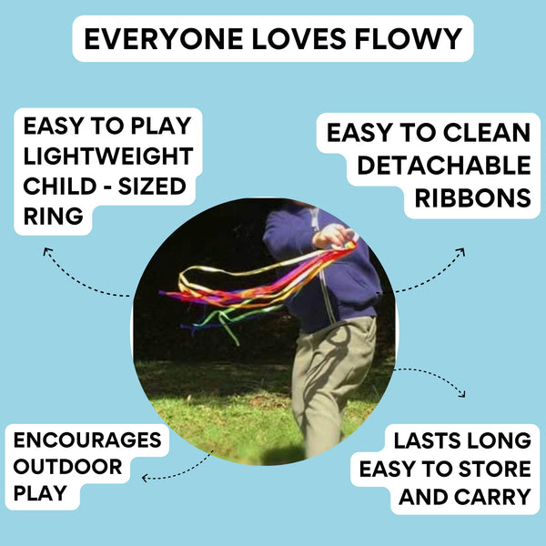 Flowy - Handmade Waldorf Inspired Hand Kite