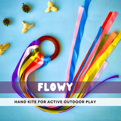Flowy - Handmade Waldorf Inspired Hand Kite