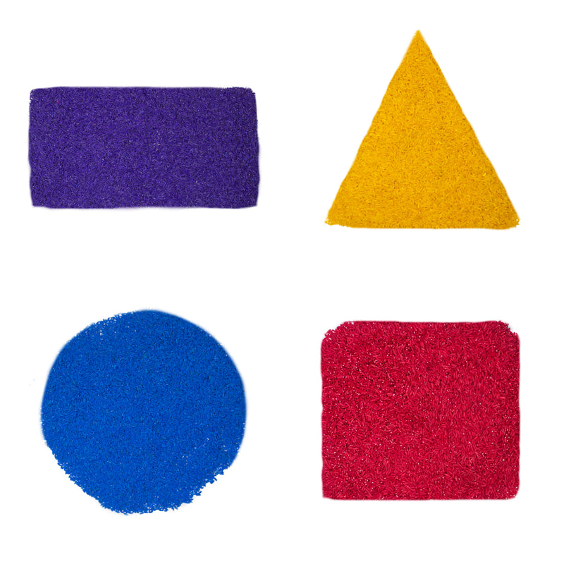 Rainbow Rice | Colorful Sensory Play Resource - Set of 6 Colors
