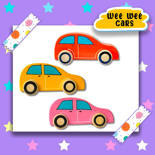 Buy Colorful Wooden Toy Car Online in India Push Toy Car for Kids