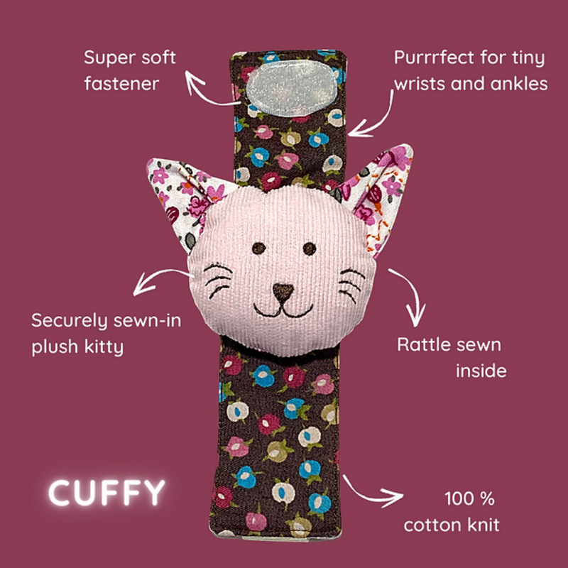 Cuffy - Wrist & Foot Rattle Toy