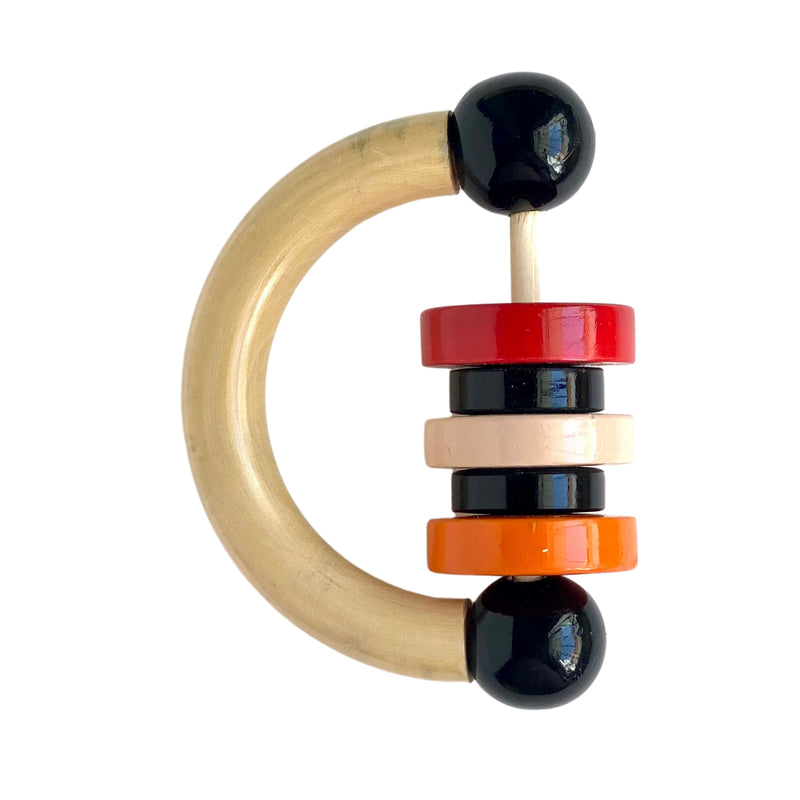 Grip me Wooden Rattle Shaker Toy